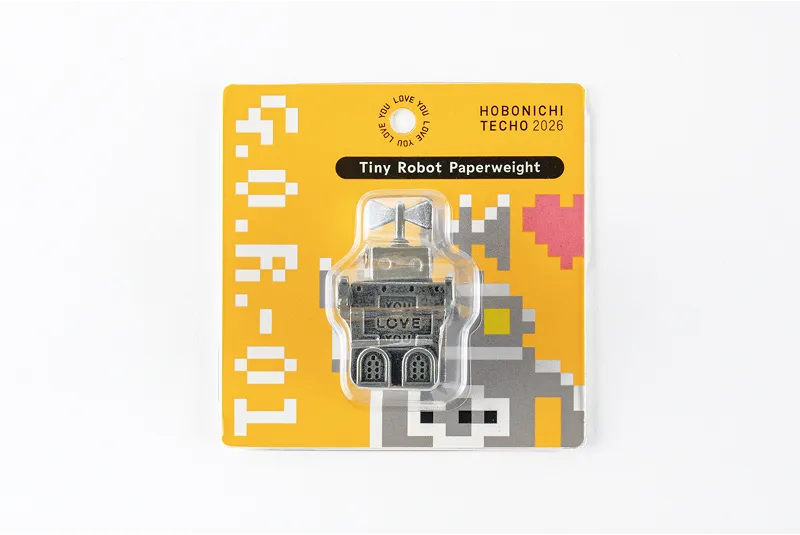 Hobonichi Store Exclusives 2026 , Tiny Robot Paperweight