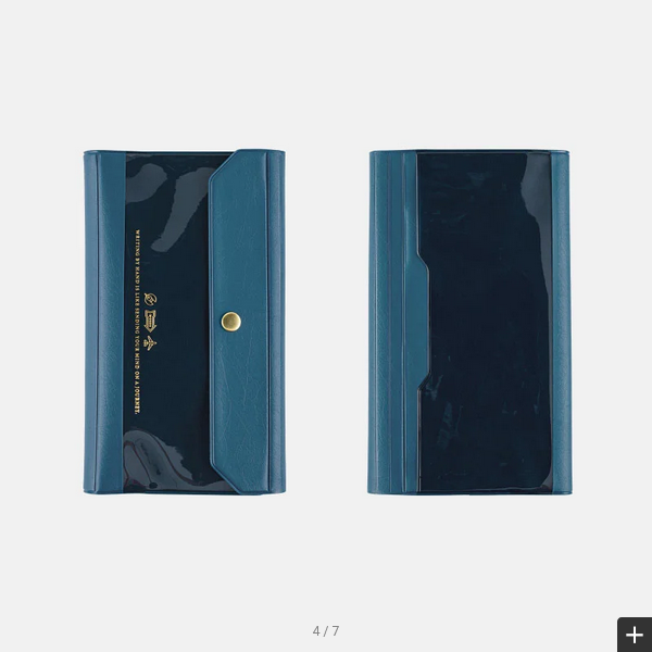 Hobonichi Techo 2025 Alettone (Navy) Weeks Cover (Cover Only)