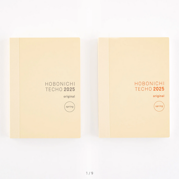 Hobonichi Techo 2025 Spring April Start - Hobonichi Techo 2025 Japanese Original Book (April Start) - Japanese Edition -