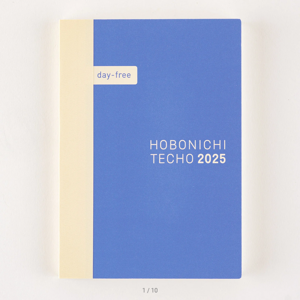 Sale! Hobonichi Techo 2025 Japanese Day-Free Book A6 Size A6 size / Monthly / Jan start / Mon start