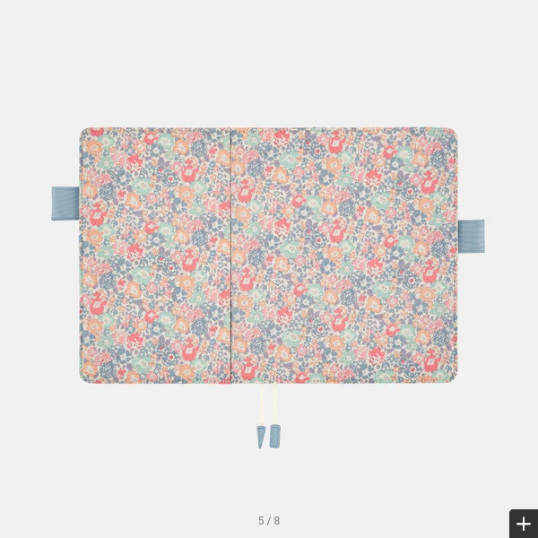 Hobonichi Techo 2025 Liberty Fabrics: Michelle A5 Cousin Size Cover (Cover Only)
