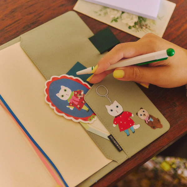 Hobonichi Techo 2025 Yumi Kitagishi: Letter A5 Cousin Size Cover (Cover Only)