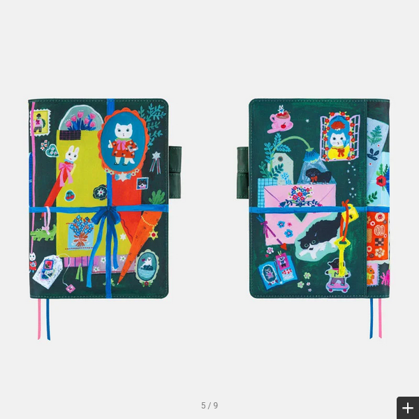 Hobonichi Techo 2025 Yumi Kitagishi: Letter A5 Cousin Size Cover (Cover Only)