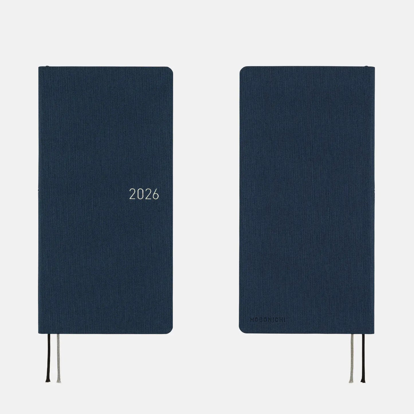 PRE-ORDER Weeks MEGA, Hobonichi Techo 2026 Colors: Cosmo Blue Weeks Mega Hardcover Book / Weekly Horizontal / Jan start / Mon start - English Edition