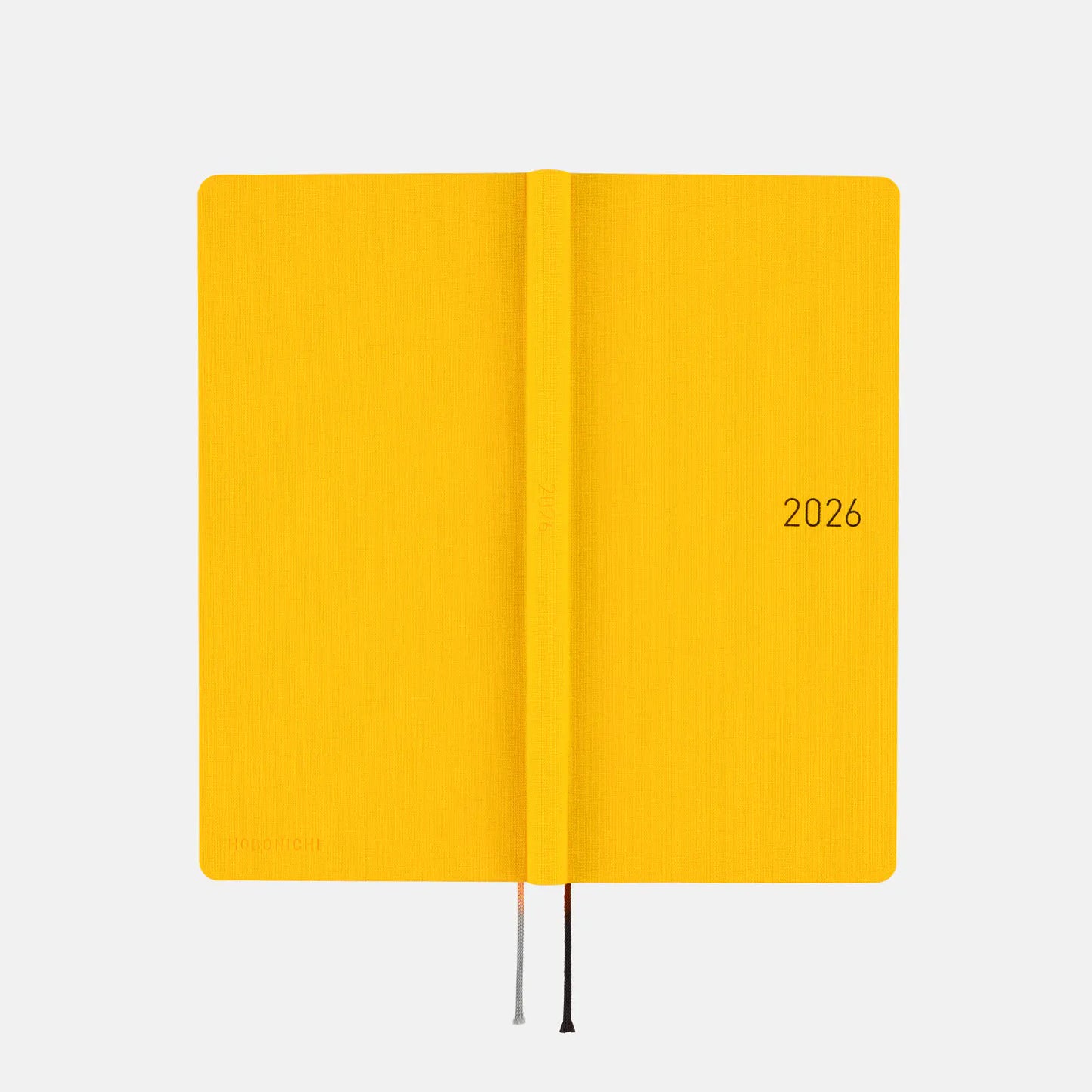 PRE-ORDER Hobonichi Techo 2026 Colors: Full Moon Yellow Weeks Hardcover Book / Weekly Horizontal / Jan start / Mon start - English Edition