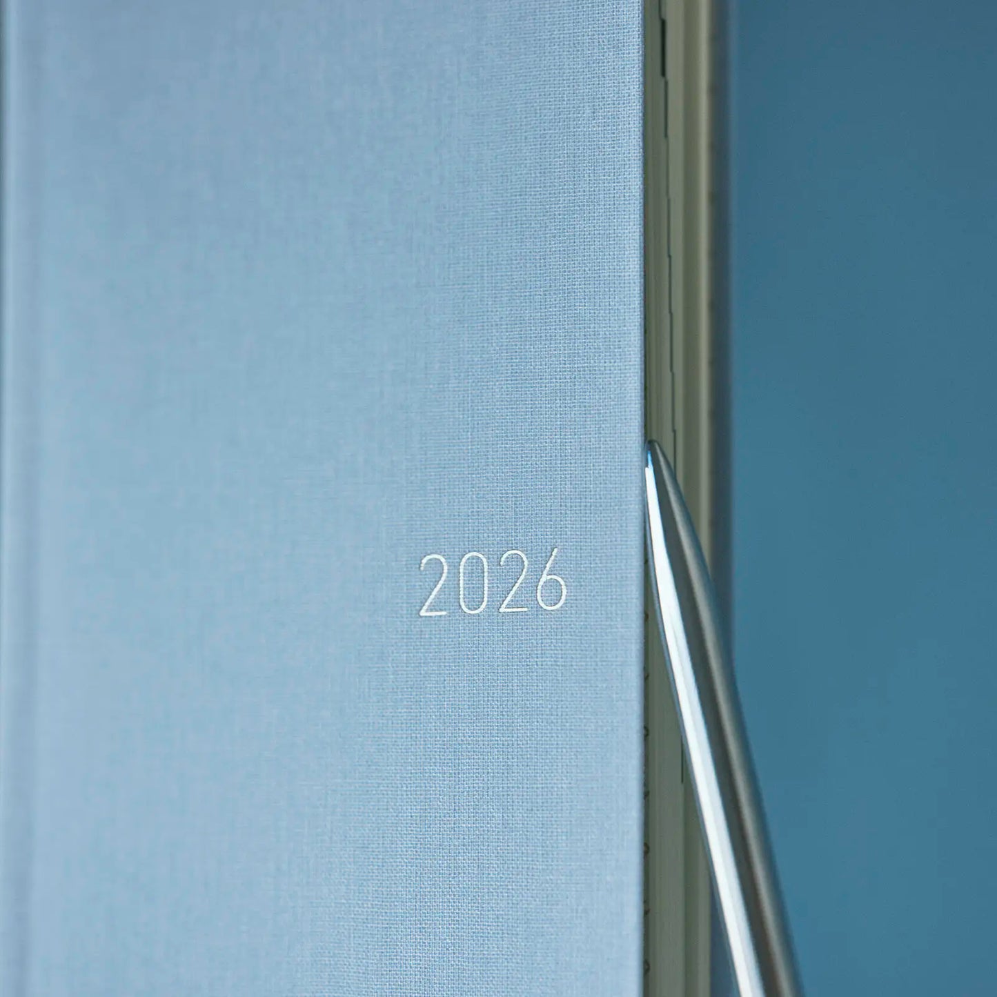 PRE-ORDER Weeks MEGA, Hobonichi Techo 2026 Colors: Sky Mist Weeks Mega Hardcover Book / Weekly Horizontal / Jan start / Mon start - English Edition