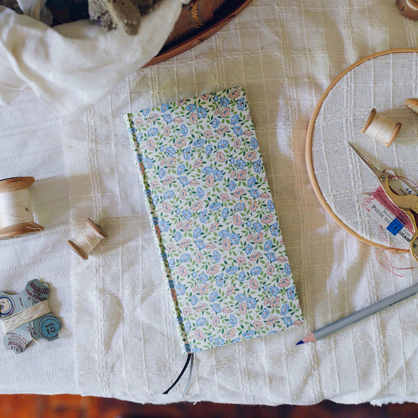 PRE-ORDER Hobonichi Techo 2026 Liberty Fabrics: Sasha Kiora Weeks Hardcover Book / Weekly Horizontal / Jan start / Mon start - English Edition