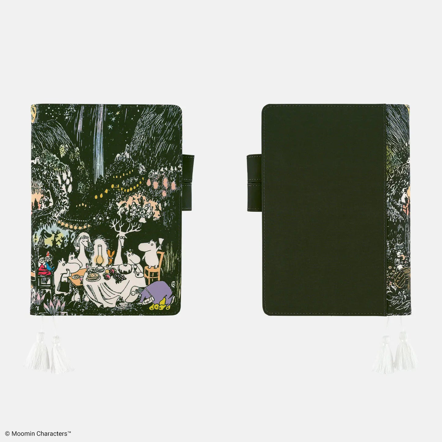 PRE-ORDER Hobonichi Techo 2026 Moomin: Night of the Big Party A5 Cousin Size Cover (Cover Only)