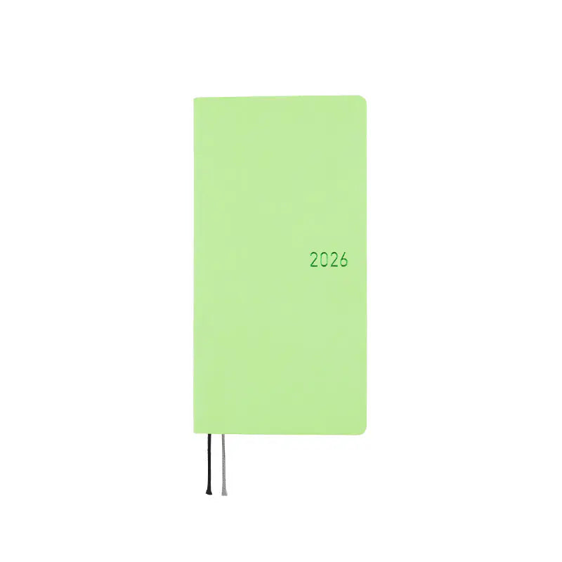 PRE-ORDER Hobonichi Techo 2026 Smooth: Melon Sorbet Weeks Hardcover Book / Weekly Horizontal / Jan start / Mon start - English Edition