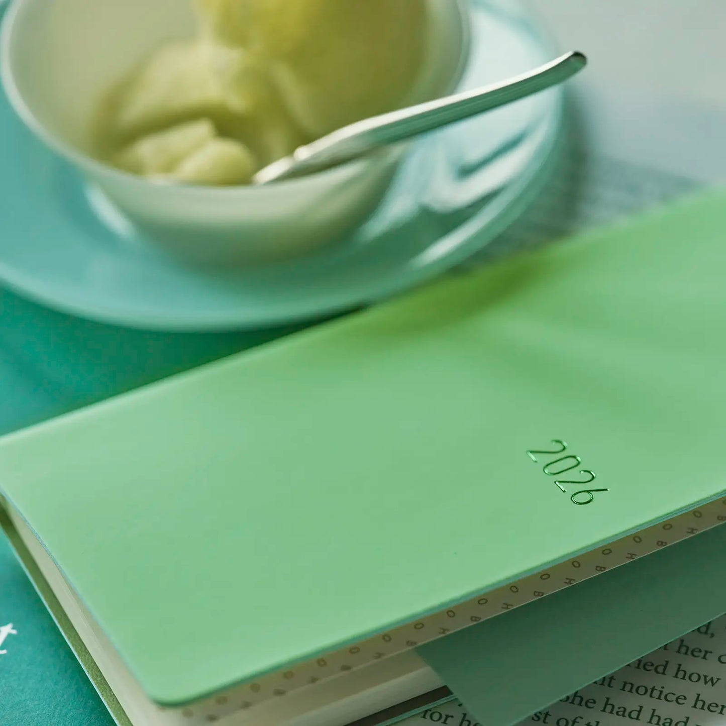 PRE-ORDER Hobonichi Techo 2026 Smooth: Melon Sorbet Weeks Hardcover Book / Weekly Horizontal / Jan start / Mon start - English Edition