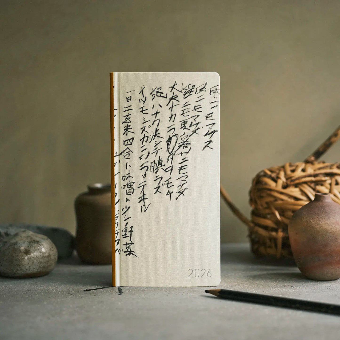 PRE-ORDER Hobonichi Techo 2026 Yuichi Inoue: Amenimo Makezu Weeks Hardcover Book / Weekly Horizontal / Jan start / Mon start - English Edition