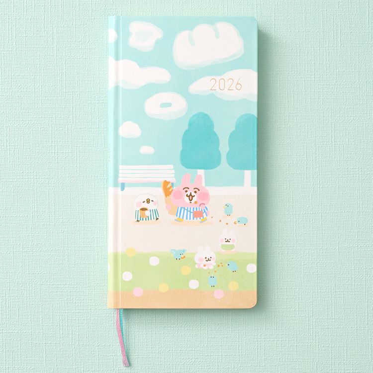 PRE-ORDER Hobonichi Techo 2026 custom edition - Kanahei’s Small Animals Weeks Hardcover Book (Japanese) / Weekly Horizontal / Jan start / Mon start - Japanese Edition