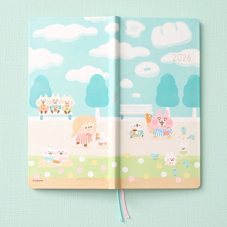 PRE-ORDER Hobonichi Techo 2026 custom edition - Kanahei’s Small Animals Weeks Hardcover Book (Japanese) / Weekly Horizontal / Jan start / Mon start - Japanese Edition