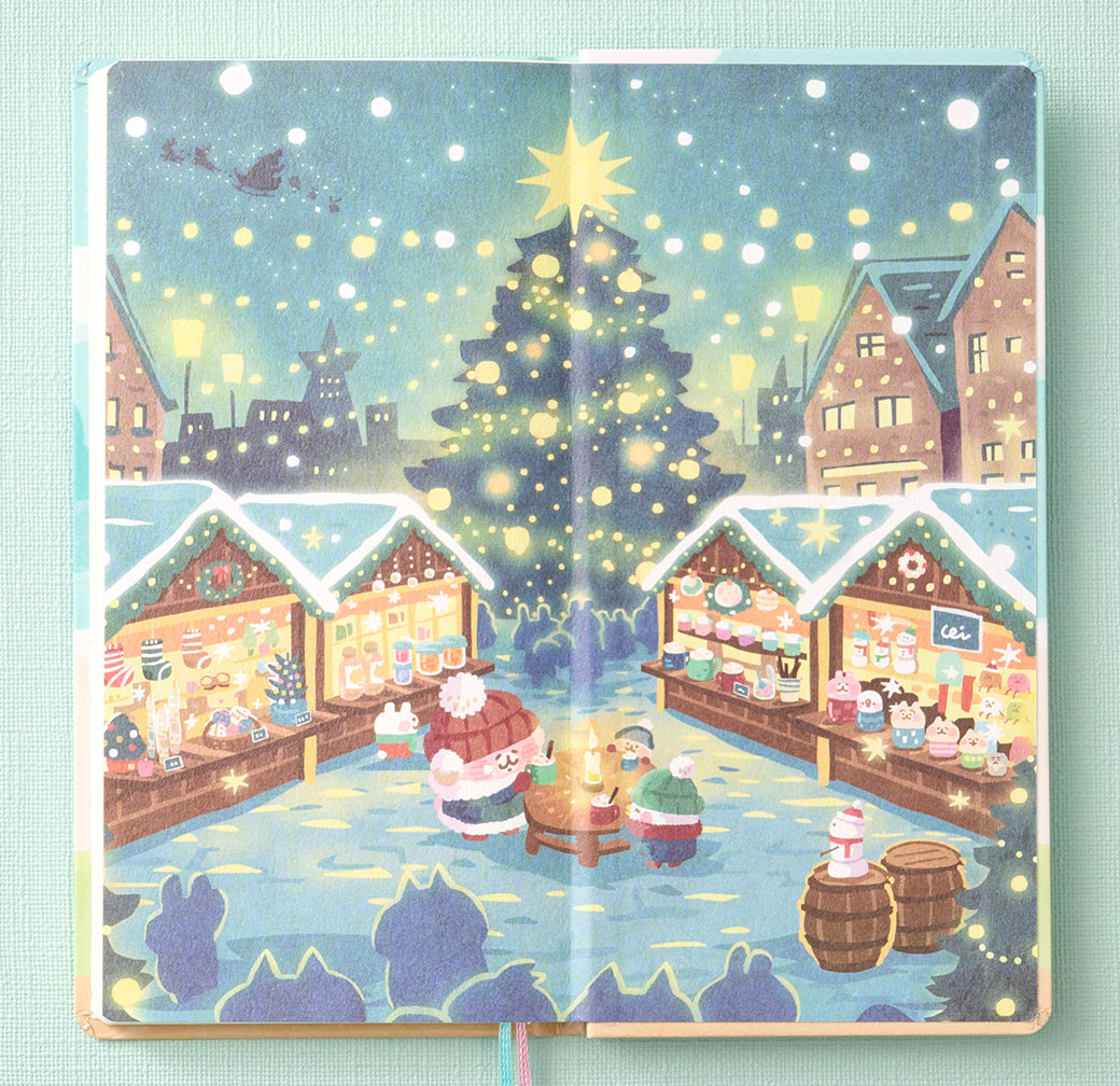 PRE-ORDER Hobonichi Techo 2026 custom edition - Kanahei’s Small Animals Weeks Hardcover Book (Japanese) / Weekly Horizontal / Jan start / Mon start - Japanese Edition