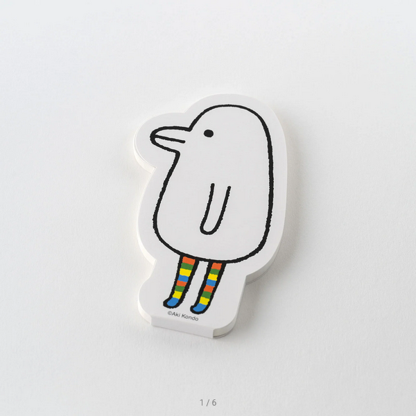 Hobotoridori: Hobotoridori Die-Cut Memo Pad, Hobonichi Techo Accessories