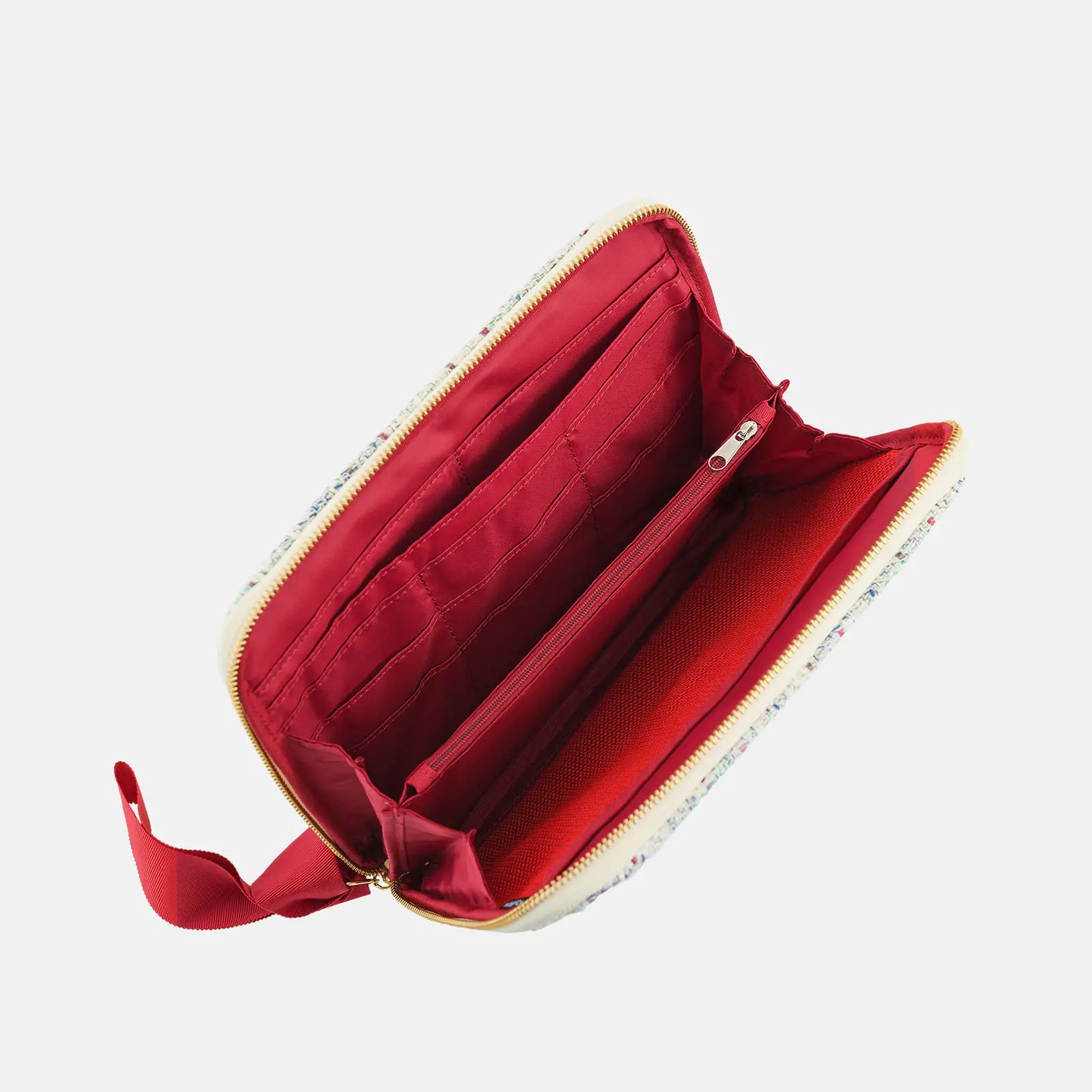 Iwate Home Spun: Lamé Tweed Large Drawer Pouch,  Hobonichi Large Drawer Pouch