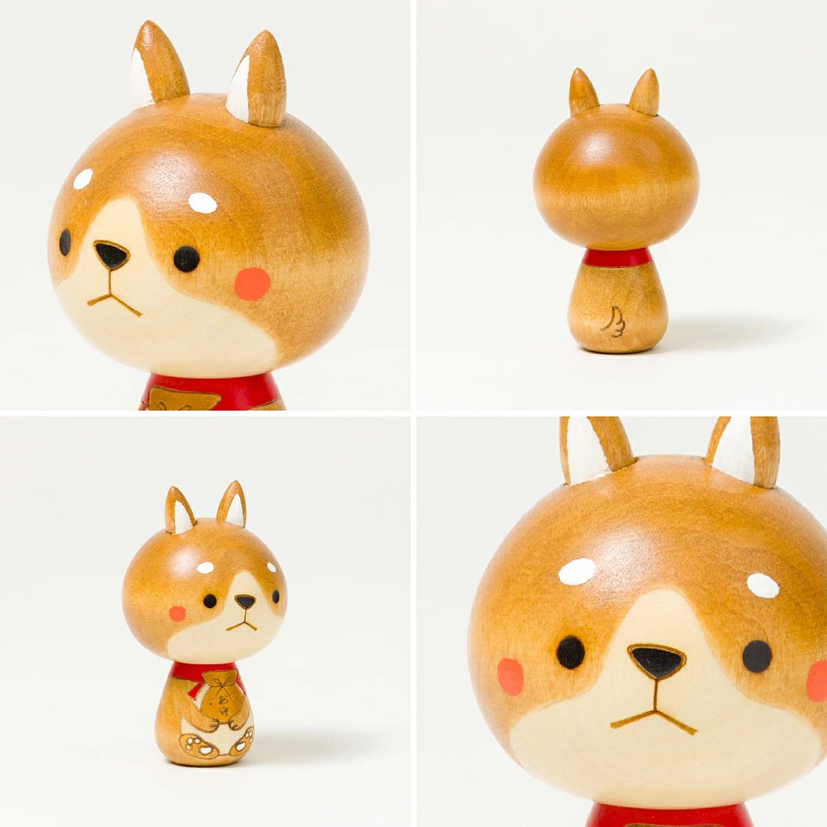 Japanese Kokeshi Doll - Dog -