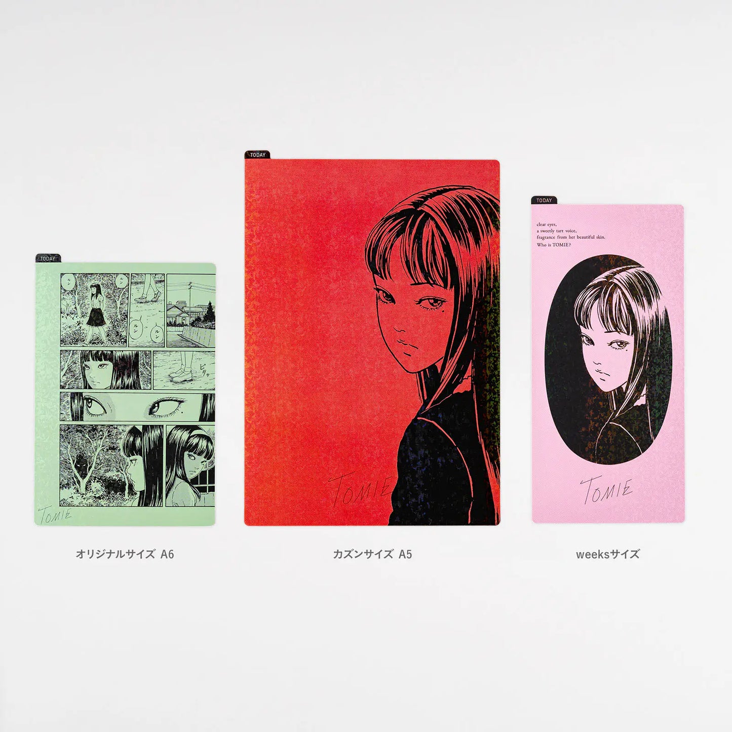 PRE-ORDER Junji Ito: Hobonichi Pencil Board (Tomie) For A6 Size / A5 Size / Weeks , 2026 Hobonichi Accessories