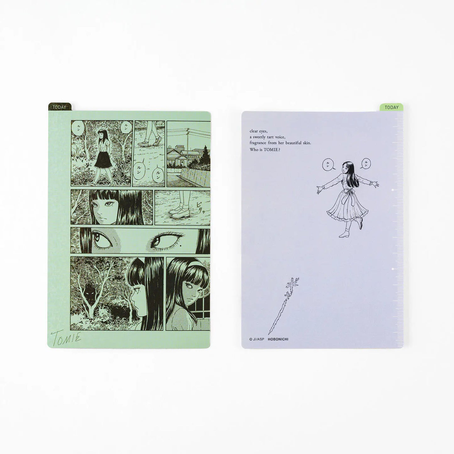 PRE-ORDER Junji Ito: Hobonichi Pencil Board (Tomie) For A6 Size / A5 Size / Weeks , 2026 Hobonichi Accessories