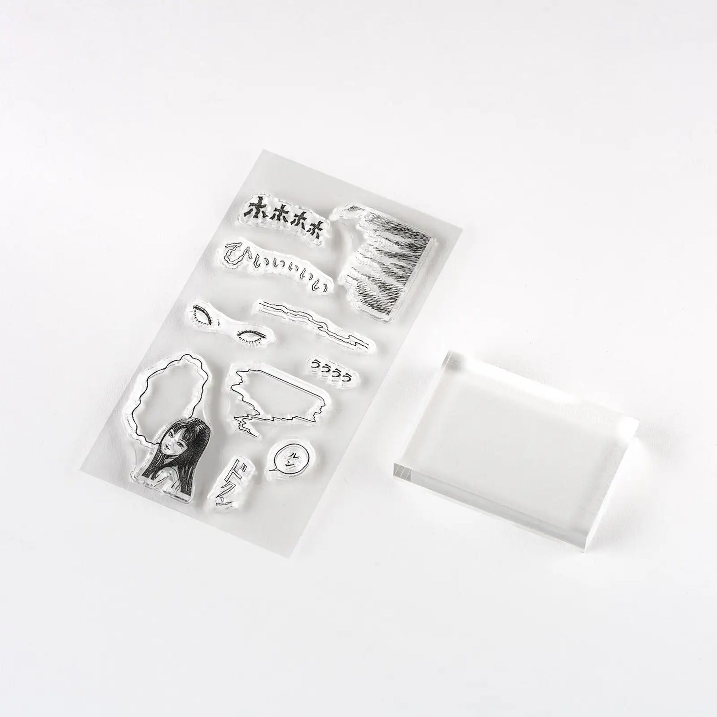 PRE-ORDER Junji Ito: Tomie - Horror Clear Stamp , 2026 Hobonichi Accessories