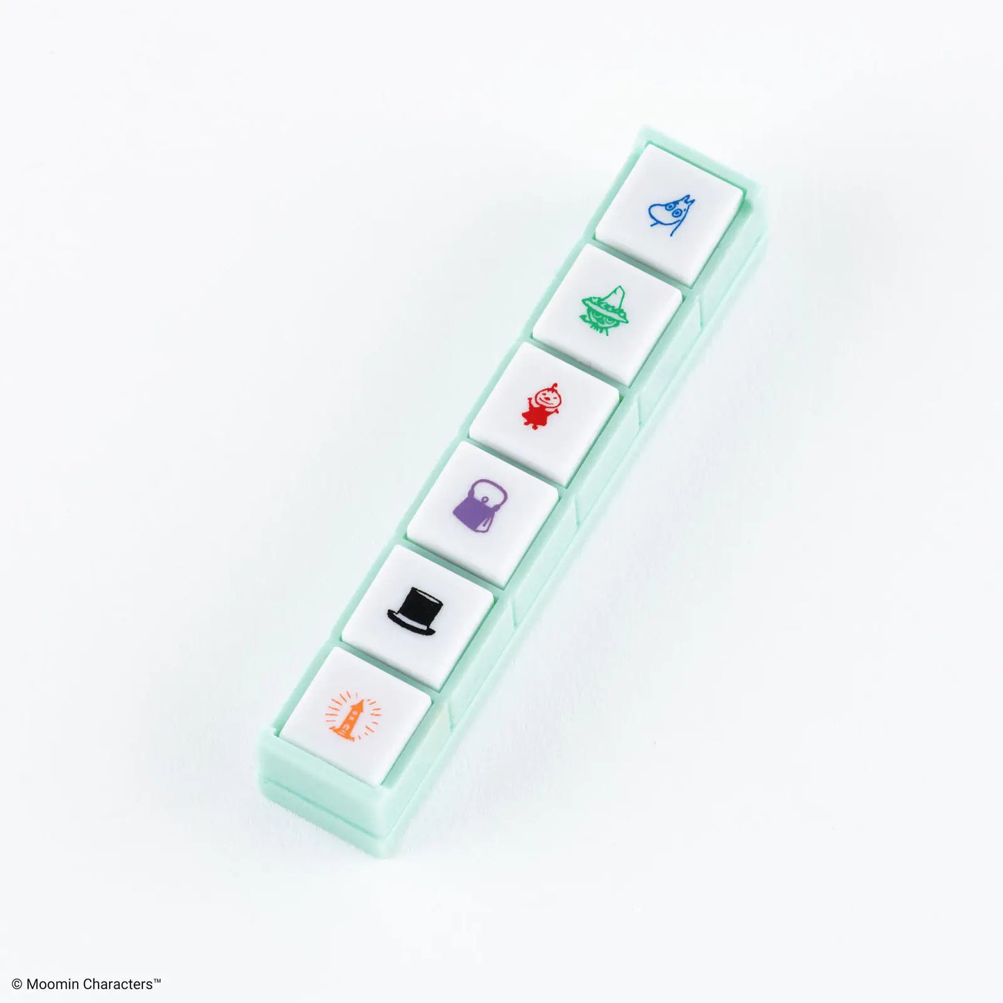 PRE-ORDER Kodomo no Kao x Hobonichi: Pochitto6 Push-Button Stamp (Moomin) , 2026 Hobonichi Accessories
