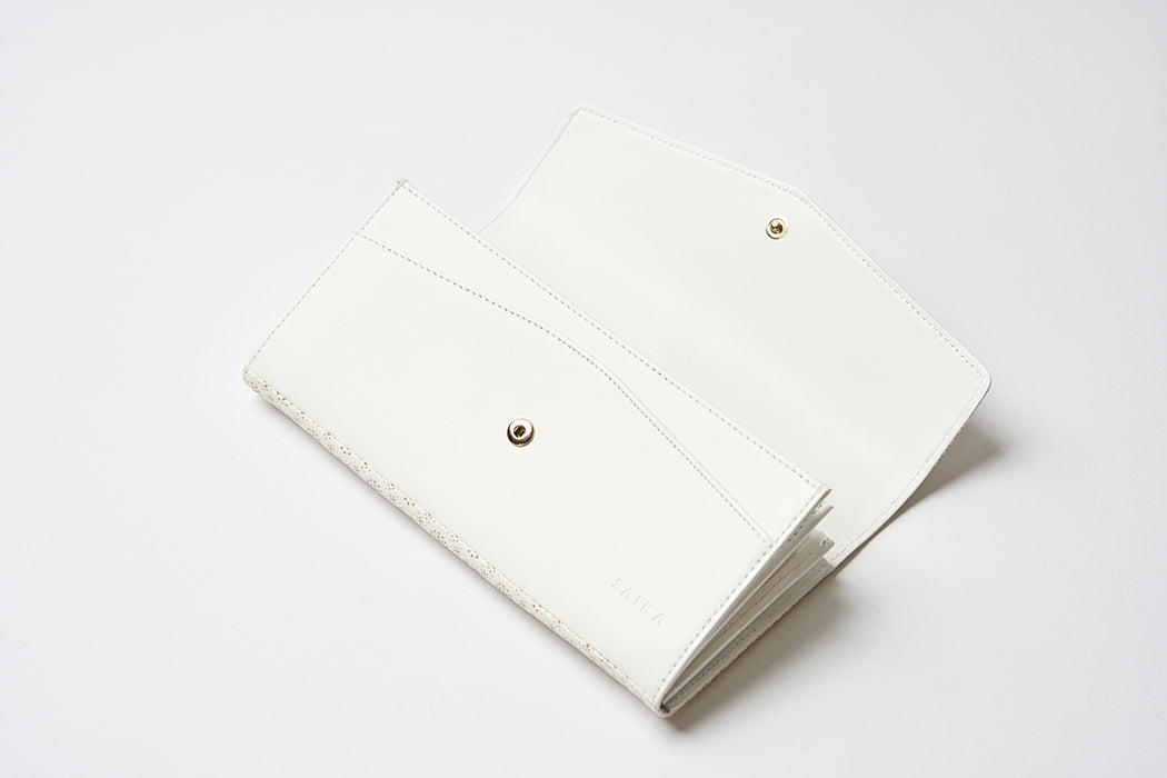 Koshu Inden Japanese Deerskin Leather Long Wallet, Made in Japan, Japanese Leather Wallet