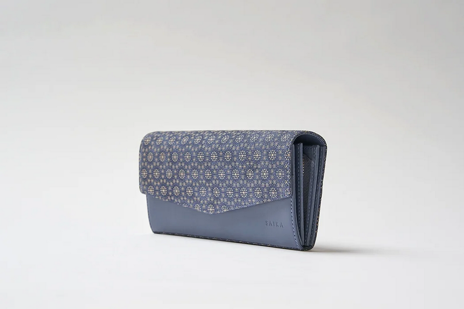 Koshu Inden Japanese Deerskin Leather Long Wallet, Made in Japan, Japanese Leather Wallet