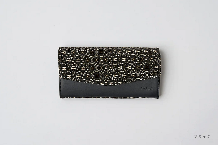 Koshu Inden Japanese Deerskin Leather Long Wallet, Made in Japan, Japanese Leather Wallet