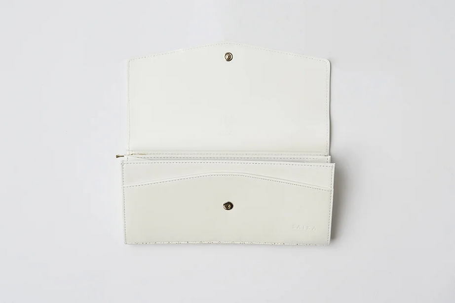 Koshu Inden Japanese Deerskin Leather Long Wallet, Made in Japan, Japanese Leather Wallet