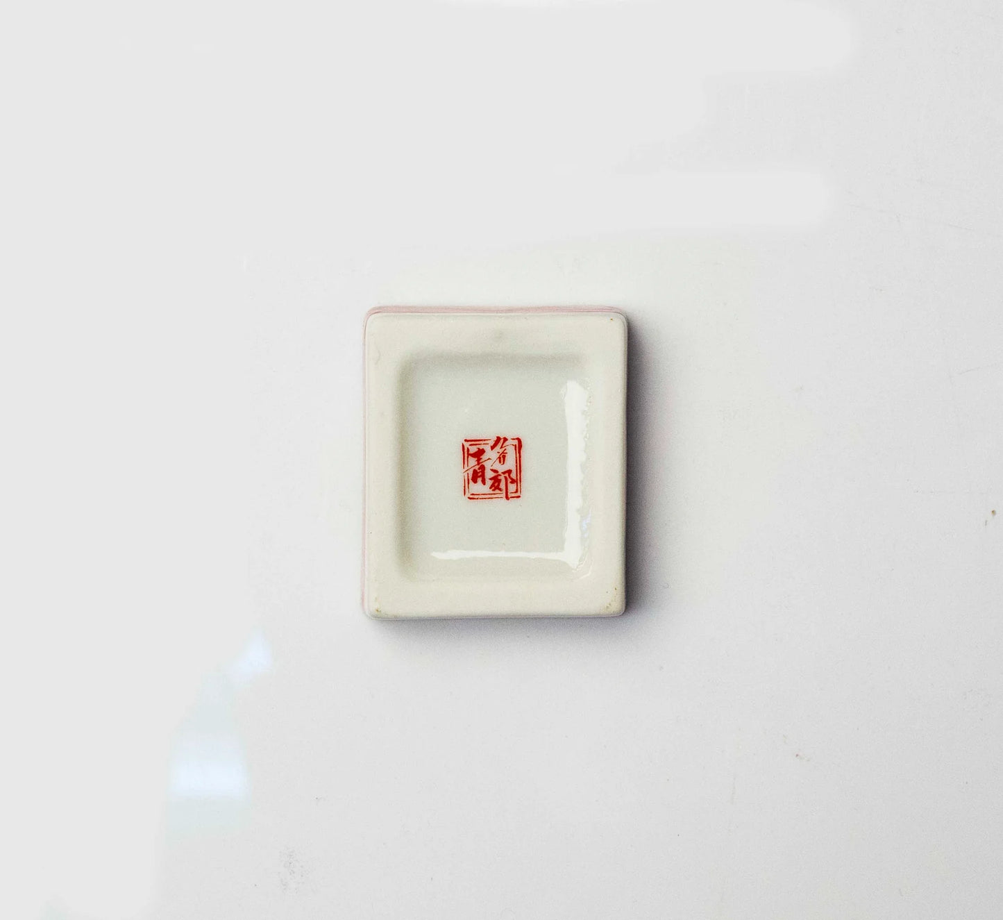 Kutani Yaki(ware) Chopstick Rest - Cherry Blossom -