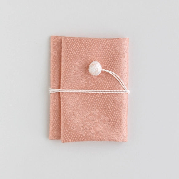 Kyo-Yuzen Jewelry Pouch - Pink -, Made in Kyoto, Japan