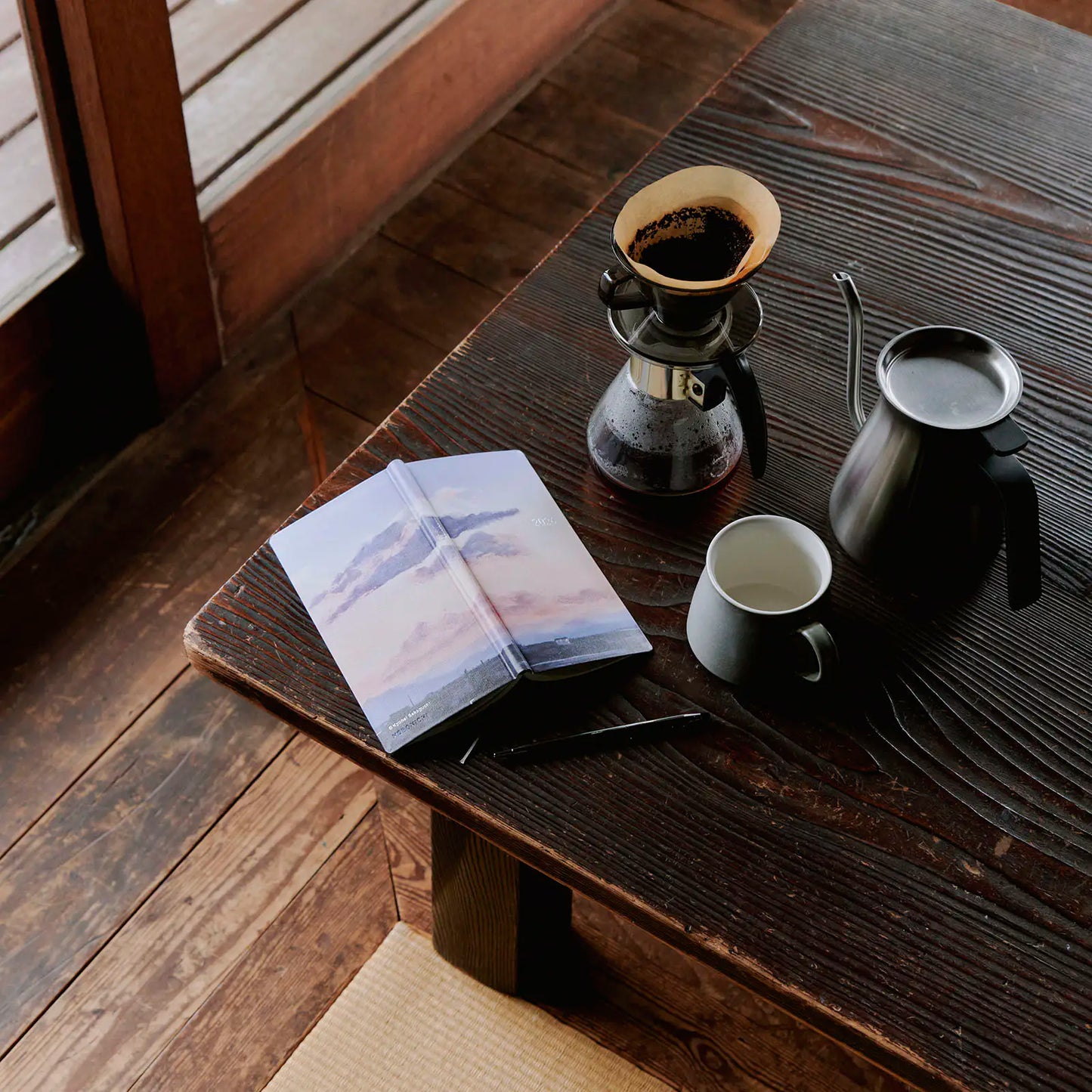 PRE-ORDER Hobonichi Techo 2026 Kyohei Sakaguchi: En Route to Kumamoto Port at Dawn Weeks Hardcover Book / Weekly Horizontal / Jan start / Mon start - English Edition