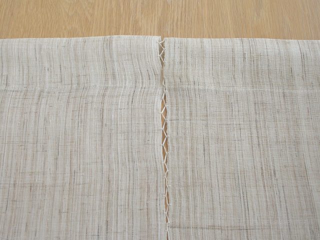 Hand-dyed Linen Noren (Japanese Doorway Curtain) - Kousa Dogwood - , Kyoto Noren