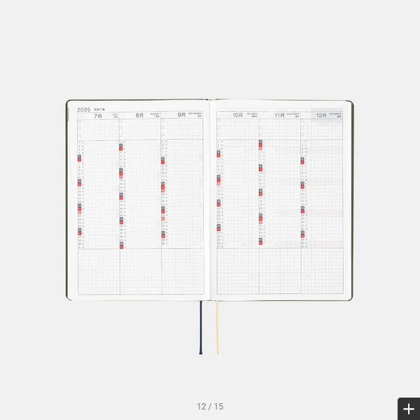Hobonichi Techo 2025 MOTHER: You come buying? You can sell, too. HON / A5 Size / Daily / Jan start / Mon start - Japanese Edition