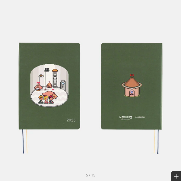 Hobonichi Techo 2025 MOTHER: You come buying? You can sell, too. HON / A5 Size / Daily / Jan start / Mon start - Japanese Edition