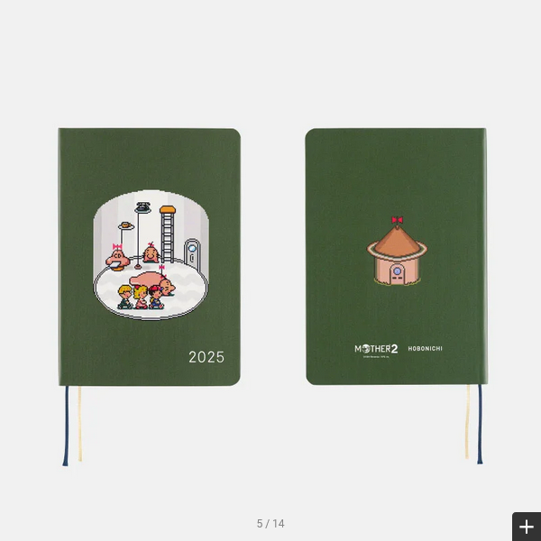 Hobonichi Techo 2025 MOTHER: You come buying? You can sell, too. HON / A6 Size / Daily / Jan start / Mon start - Japanese Edition