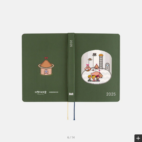 Hobonichi Techo 2025 MOTHER: You come buying? You can sell, too. HON / A6 Size / Daily / Jan start / Mon start - Japanese Edition