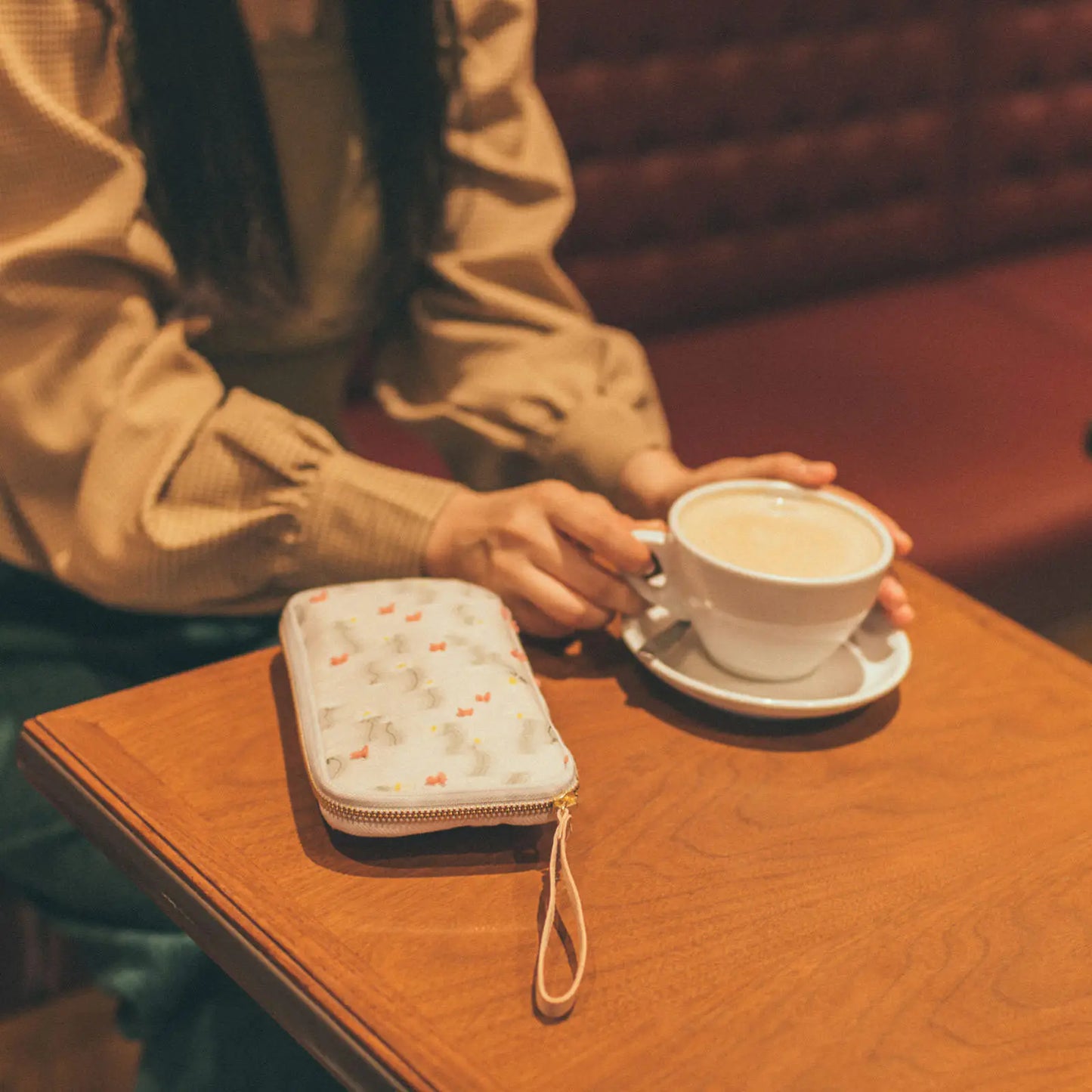 Makino Collection: Dreaming Garden Small Drawer Pouch, Hobonichi Small Drawer Pouch