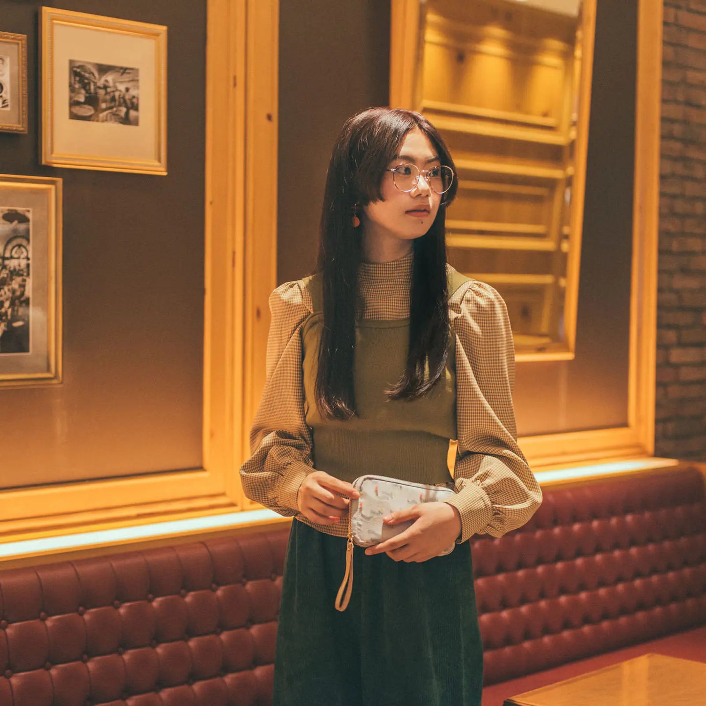 Makino Collection: Dreaming Garden Small Drawer Pouch, Hobonichi Small Drawer Pouch