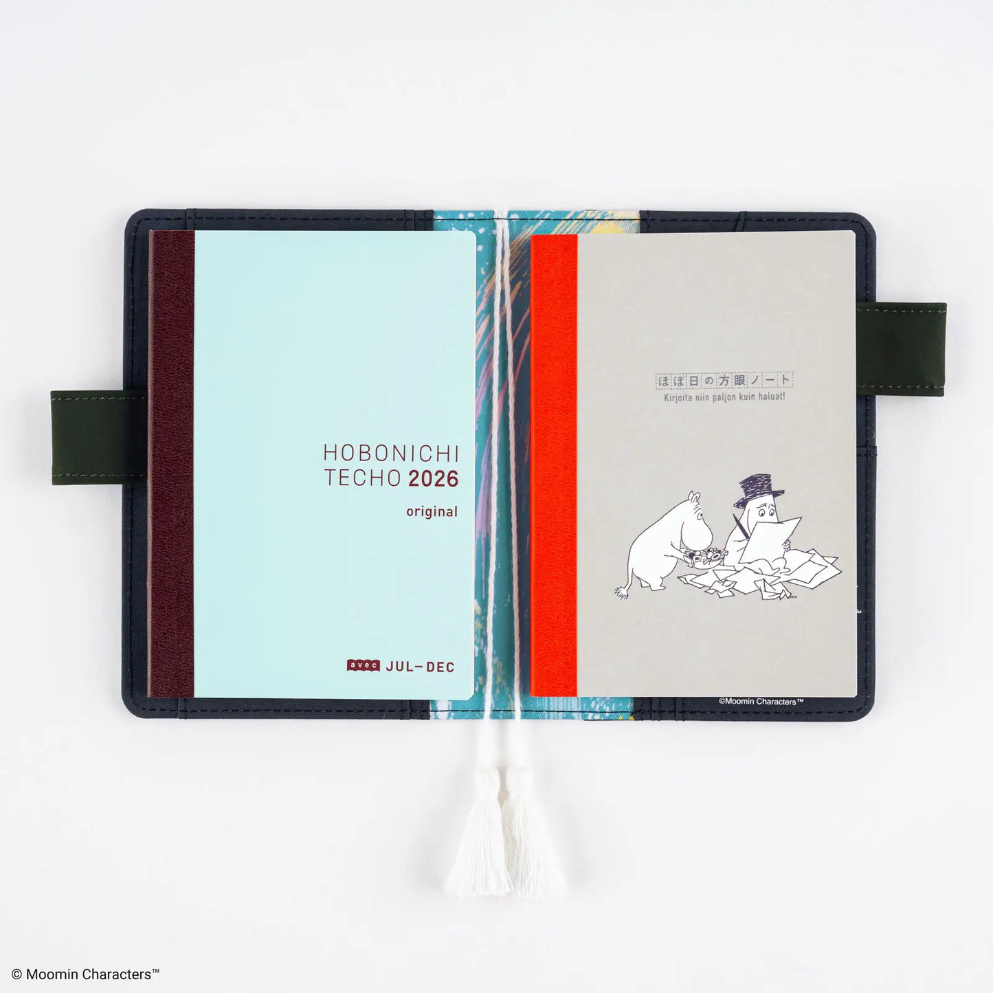 PRE-ORDER Moomin: Hobonichi Graph Notebook , 2026 Hobonichi Accessories