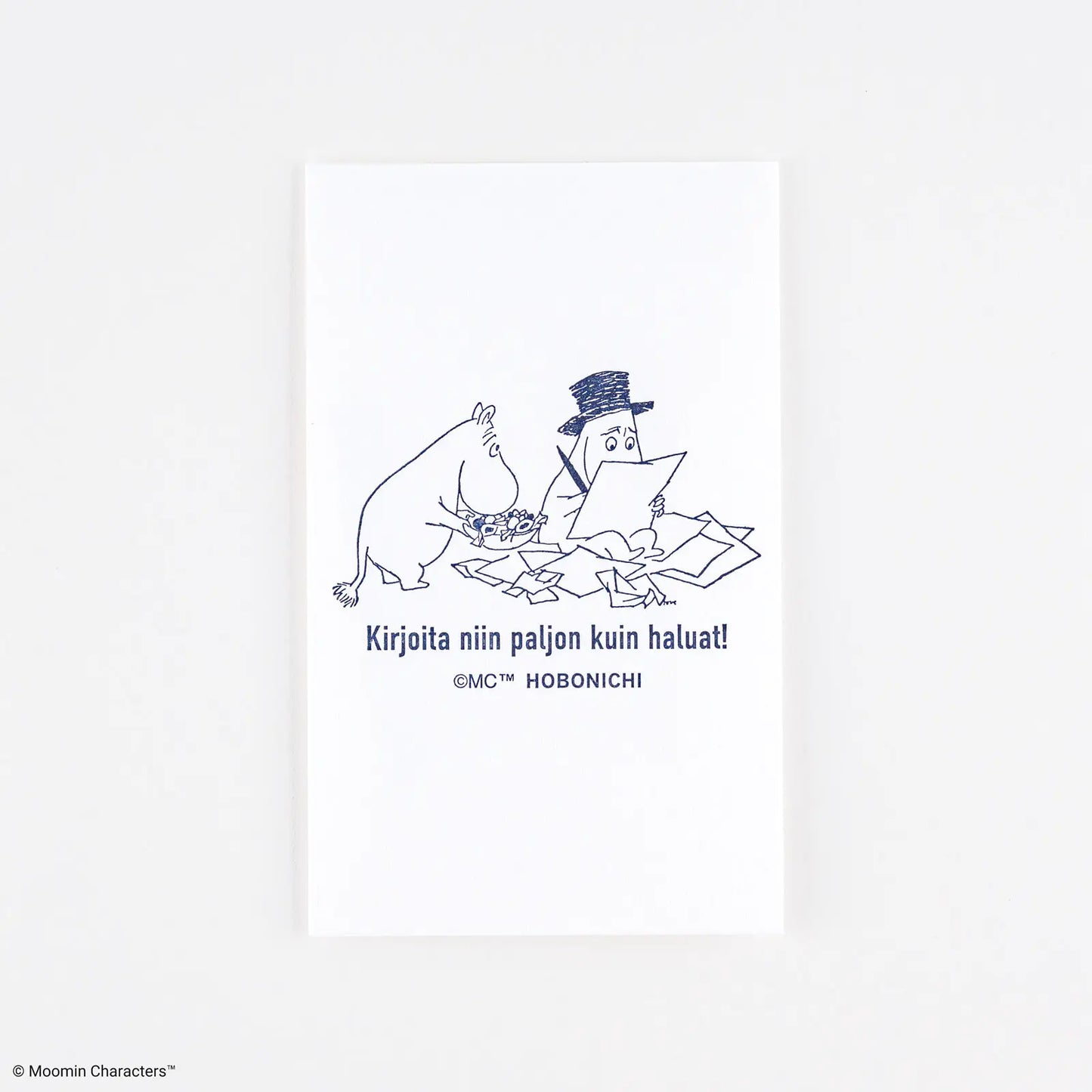 PRE-ORDER Moomin: Hobonichi Ink-Absorbing Paper , 2026 Hobonichi Accessories