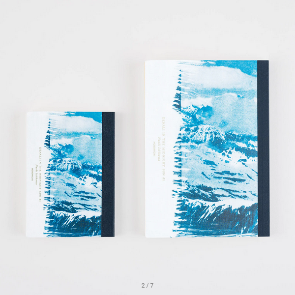 Naoki Ishikawa: Hobonichi Graph Notebook - Denali in the Midnight Sun #1 A6 Size / A5 Size, 2025 Hobonichi Accessories