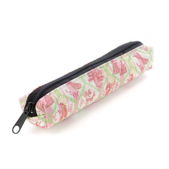 Nishijin-ori Pencil Case - Glistening Holy Night - , Made in Kyoto, Japan, Japanese traditional craft pen case