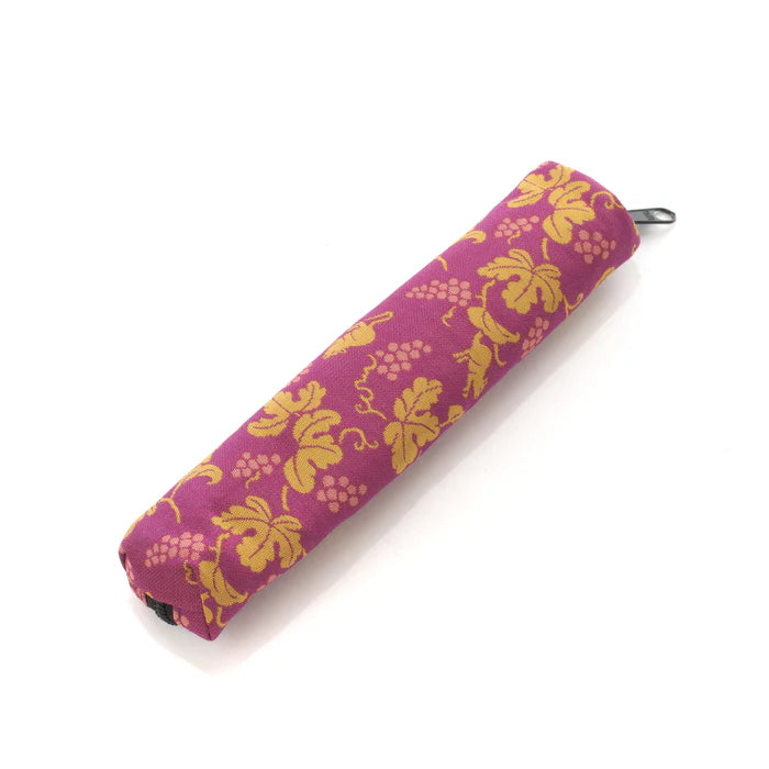 Nishijin-ori Pencil Case - Grapes and Mice Pattern - , Made in Kyoto, Japan, Japanese traditional craft pen case