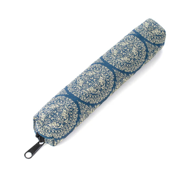 Nishijin-ori Pencil Case - Hunting Scene - , Made in Kyoto, Japan, Japanese traditional craft pen case
