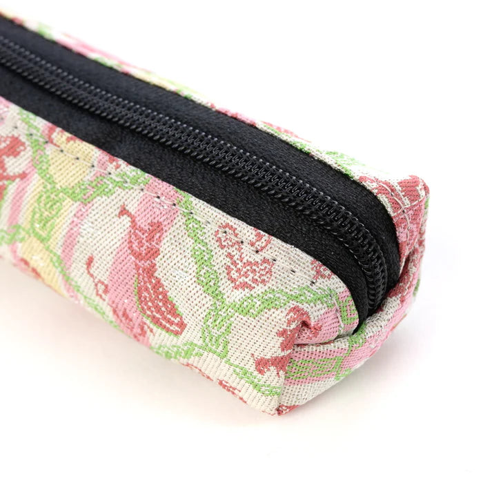 Nishijin-ori Pencil Case - Glistening Holy Night - , Made in Kyoto, Japan, Japanese traditional craft pen case