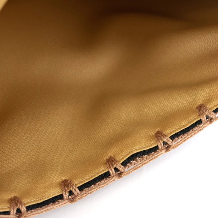 Nishijin-ori Small Drawstring Bag - Grapevine / Black -, Made in Kyoto, Japan, Japanese traditional craft purse