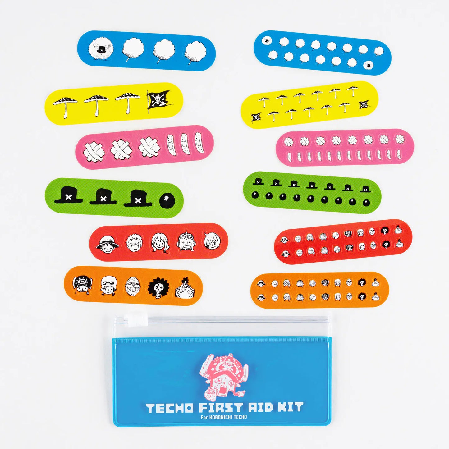 PRE-ORDER ONE PIECE magazine: Chopper’s Techo First Aid Kit Stickers , 2026 Hobonichi Accessories