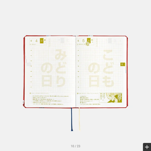 Hobonichi Techo 2025 ONE PIECE magazine: DON! HON / A6 Size / Daily / Jan start / Mon start - Japanese Edition