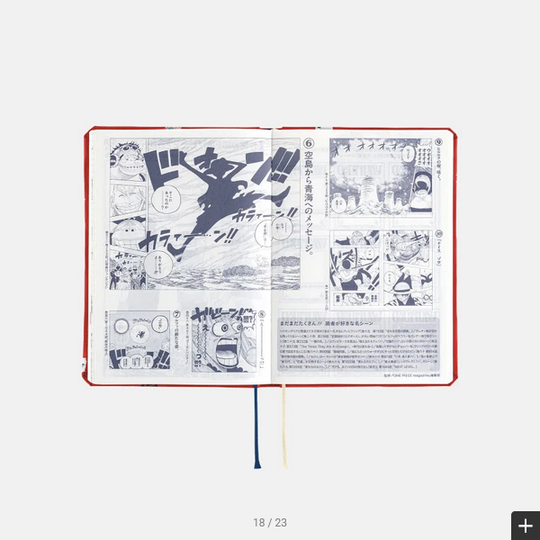 Hobonichi Techo 2025 ONE PIECE magazine: DON! HON / A6 Size / Daily / Jan start / Mon start - Japanese Edition
